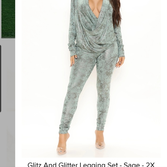 Two piece legging set 2XL - Picture 1 of 1